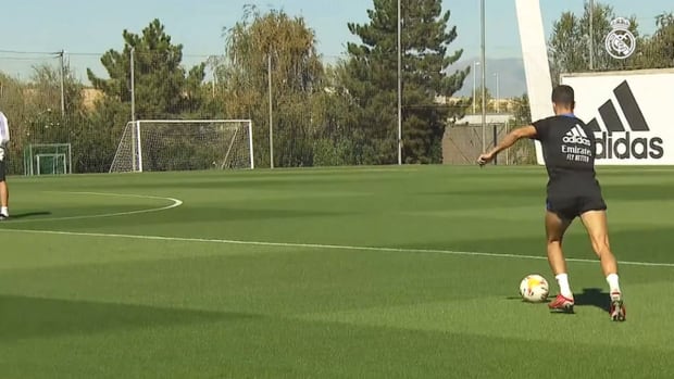 Toni Kroos in another session at Real Madrid City